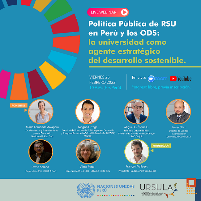 Webinar: Política Pública de RSU en Perú y los ODS